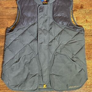 Eddie Bauer 1936 Skyliner Model Men's Quilted Down Vest mens large